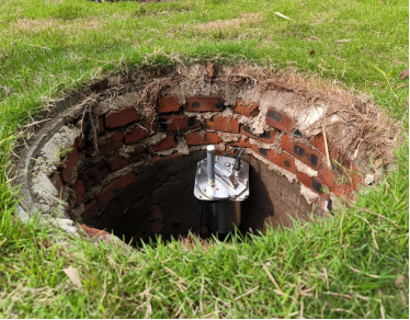 地下管網水文監測安裝效果圖