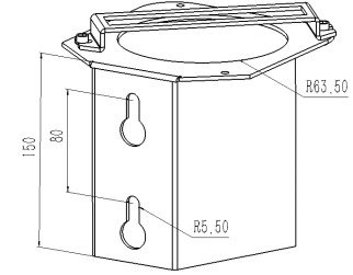 地下管網(wǎng)水質(zhì)監(jiān)測(cè)安裝支架
